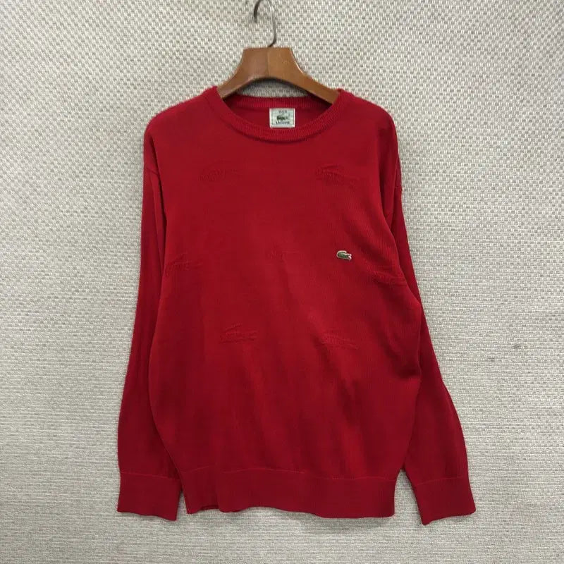 [BUNJANG] Lacoste Knit Sweater / 라코스테 서광 니트 95 D01756