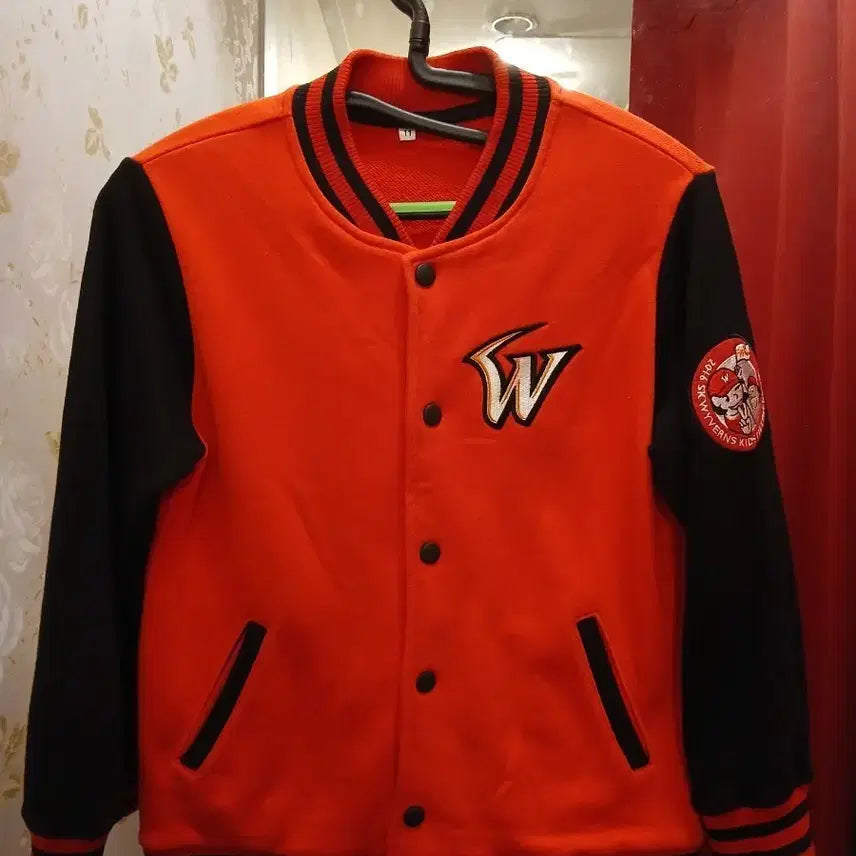 [BUNJANG] SK Wyverns Baseball Jacket (11 Years) / 7/63 SK 와이번스 야구 점퍼 11세용