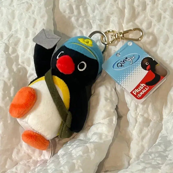 [BUNJANG] Pingu Postman Costume Keychain / 택0,새상품) 핑구 우체부 코스튬 키링