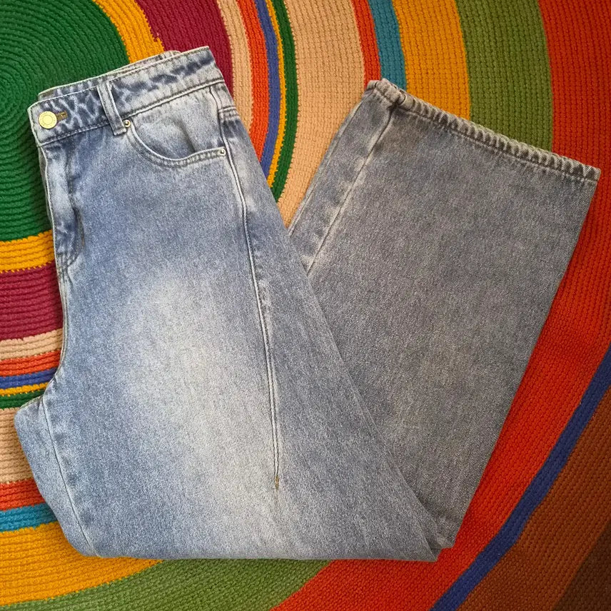 [BUNJANG] List Women's Stretch Washed Denim Pants / 리스트 List 여성 스트레치 워싱데님팬츠 67-91(55)사이즈