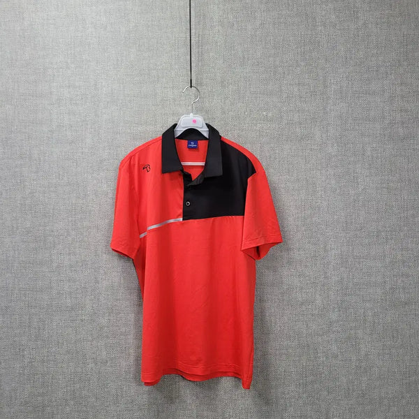 [BUNJANG] Red Collar T-shirt Size 100 / ㄹ133 레드 카라티 100