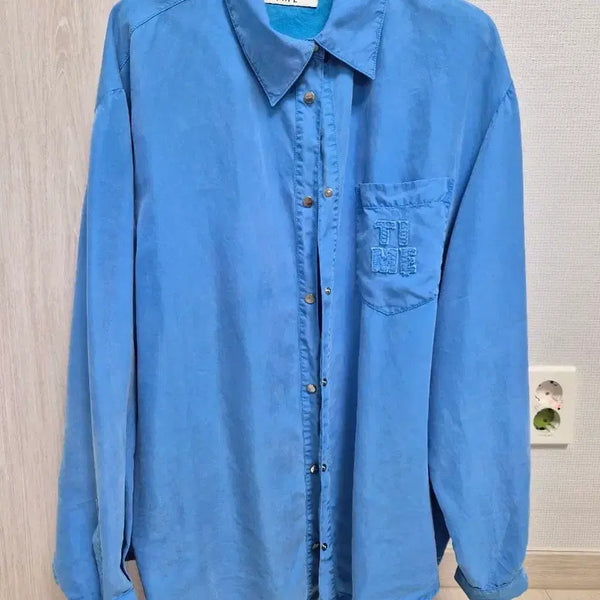 [BUNJANG] Time Shirt Blue / 타임 셔츠 블루