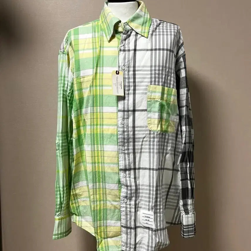 [BUNJANG] Thom Browne Linen Shirt Size 2 / [새상품, 2] 톰브라운 린넨 셔츠