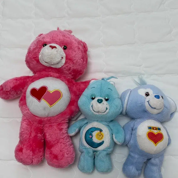 [BUNJANG] Vintage Care Bears Three Piece Bundle / 빈티지 케어베어 세마리 일괄