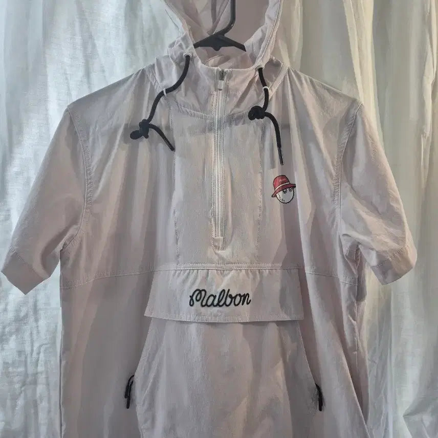 [BUNJANG] Malbon Golf Lightweight Anorak Short Sleeve Top M / 말본 골프 아노락 반팔 초경량 절품 상의M