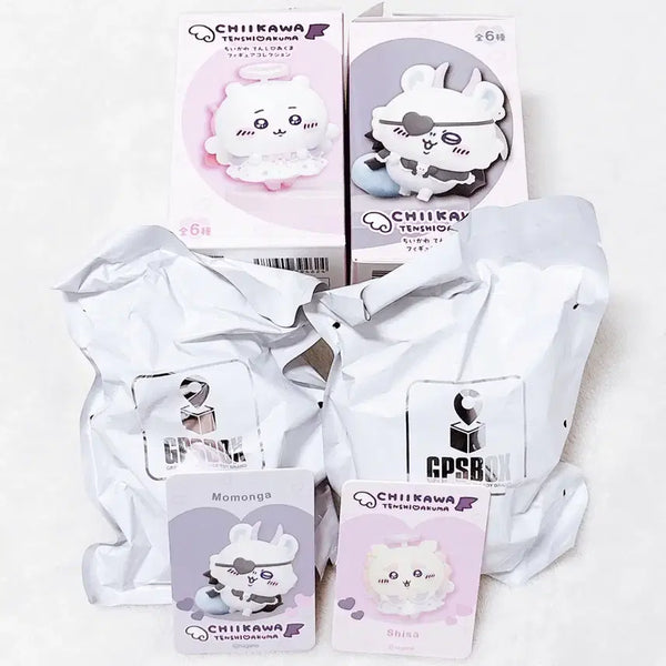 [BUNJANG] Chiikawa Angel & Demon Collection Mongga & Shisa Figure Set / 치이카와 천사 악마 컬렉션 피규어 모몽가 시사 세트