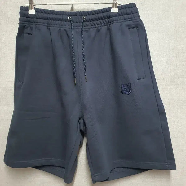 [BUNJANG] Maison Kitsuné Navy Logo Cotton Shorts / 메종키츠네 반바지 네이비L