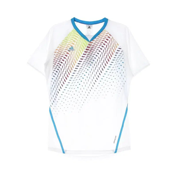 [BUNJANG] Adidas Men's Poly Logo Short Sleeve T-Shirt (Unused) / 아디다스 (MEN - M) [미사용품] 폴리 로고 반팔 티셔츠