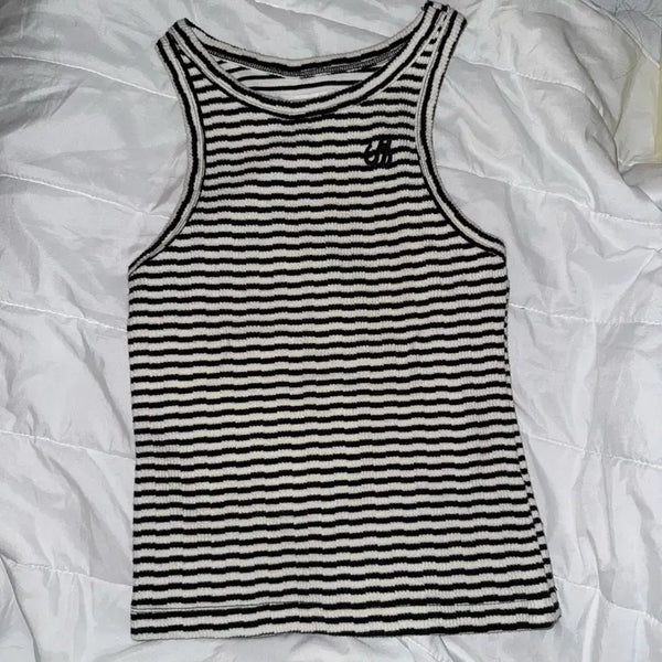 [BUNJANG] SEO Striped Sleeveless Top / Seo 나시 s/e/o