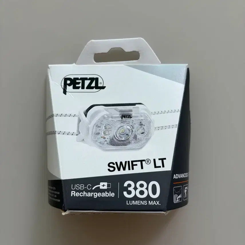 [BUNJANG] Petzl Swift RL Rechargeable Headlamp / 페츨 스위프트 LT 초경량 충전식 헤드랜턴(미개봉 새상품)