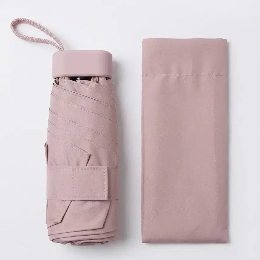 [BUNJANG] Ultra-Lightweight 5-Section Blackout Sun Umbrella / [새상품] 초경량 암막  5단 양우산