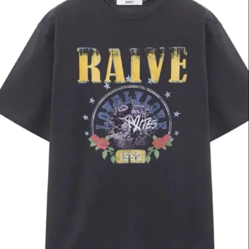 [BUNJANG] RAVE Lovebite Short Sleeve T-Shirt Size S / 레이브 러브바이트 반팔티 1사이즈