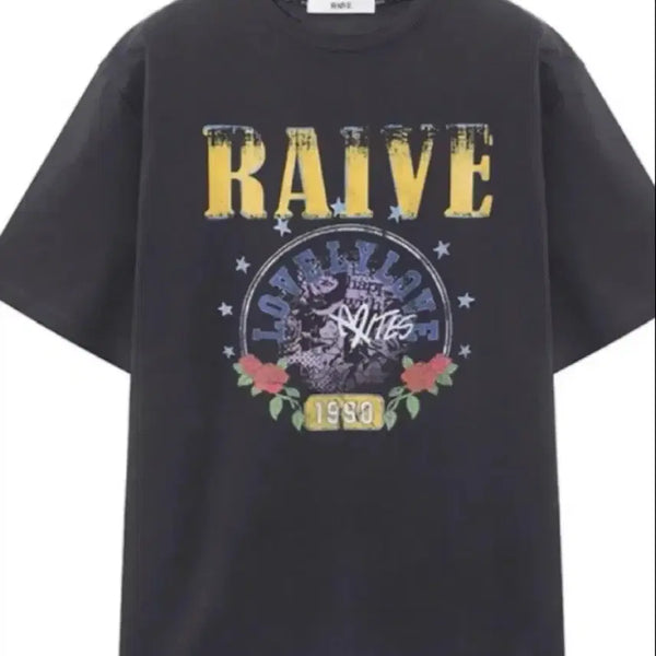 [BUNJANG] RAVE Lovebite Short Sleeve T-Shirt Size S / 레이브 러브바이트 반팔티 1사이즈