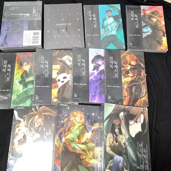 [BUNJANG] Omniscient Reader's Viewpoint Webtoon Unsealed Limited Edition First Press Set with Special Book Fair/Store Benefits / 2장) 전독시 만화책 미개봉 한정판 초판 도서전/서점별 특전 포함 양도