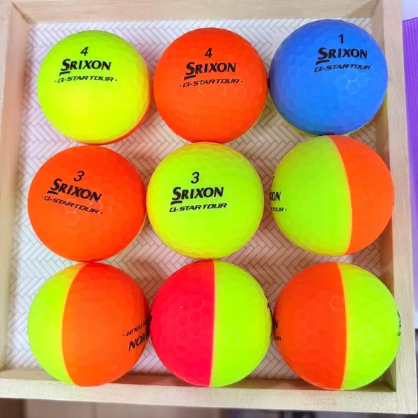 [BUNJANG] Srixon Q-Star Divide Half-Half Golf Balls (30 Balls) / 스릭슨 Q star 디바이드 반반볼 로스트볼
