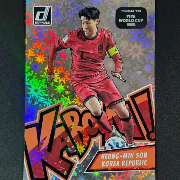 [BUNJANG] Donruss World Cup Son Heung-min Kaboom [Oversized] / 돈러스 월드컵 손흥민 카붐 [OVER SIZED]