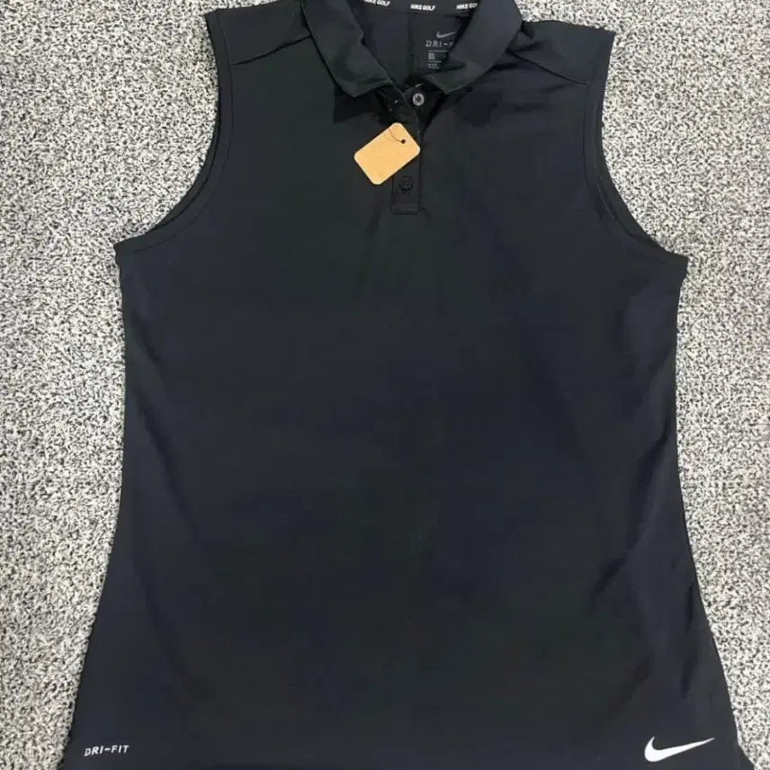 [BUNJANG] Nike Dri-FIT Sleeveless Collar T-Shirt - L / 나이키 드라이핏 민소매 카라티 L