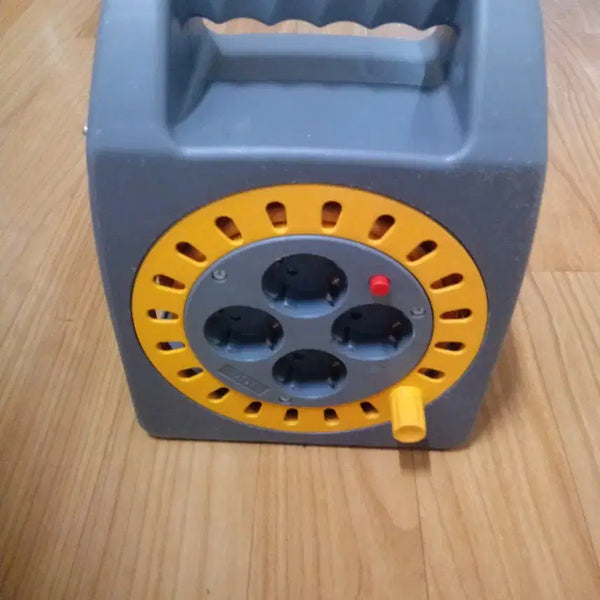 [BUNJANG] RugBox 4-Outlet 15m Camping Reel Cable / 러그박스 4구 캠핑 릴선 15m