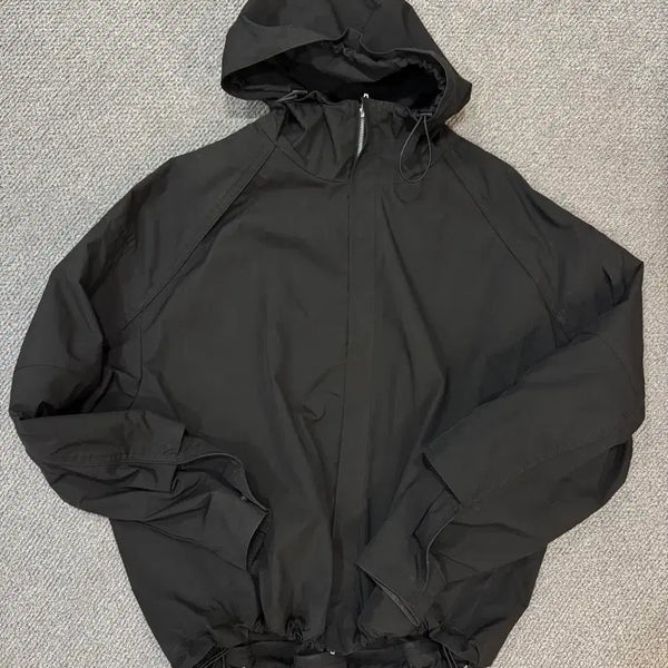 [BUNJANG] Juun.J Hooded Windbreaker Jumper / 준지 바람막이 후드 점퍼