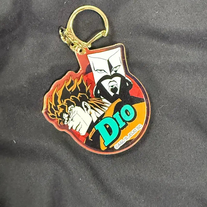 [BUNJANG] JoJo's Bizarre Adventure DIO Acrylic Keychain / 죠죠의 기묘한 모험 DIO 아크릴 키링
