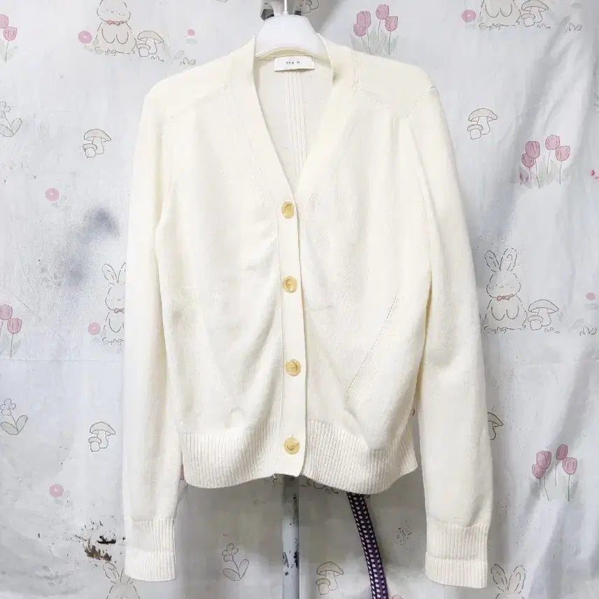 [BUNJANG] Hazzys 2021 Wool 100% Knit Short Cardigan / 헤지스 2021년   울100%  니트   숏   가디건