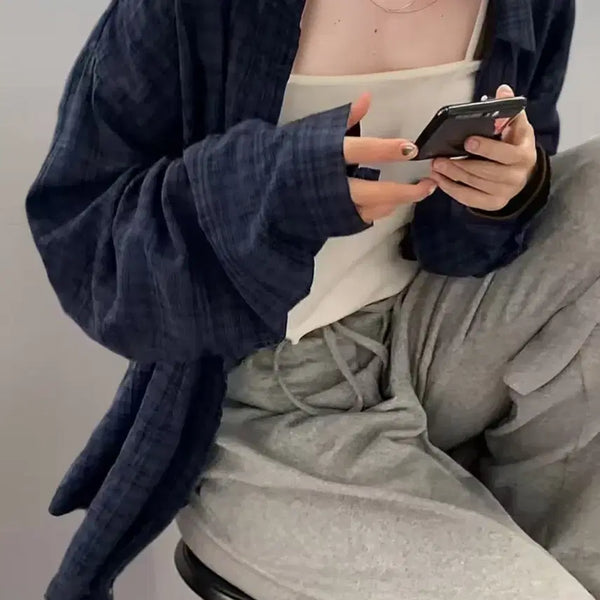 [BUNJANG] Checkered Shirt / 체크남방