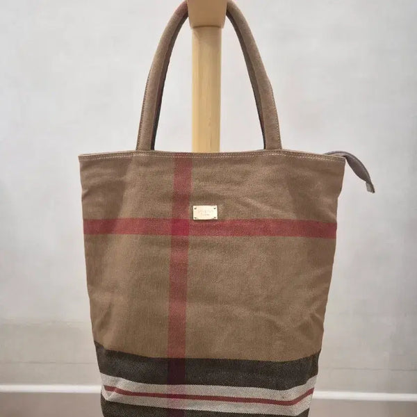 [BUNJANG] Lightweight Cotton Shopper Bag Shoulder Tote Bag / 가벼운 면 쇼퍼백 숄더백 토트백 여성가방