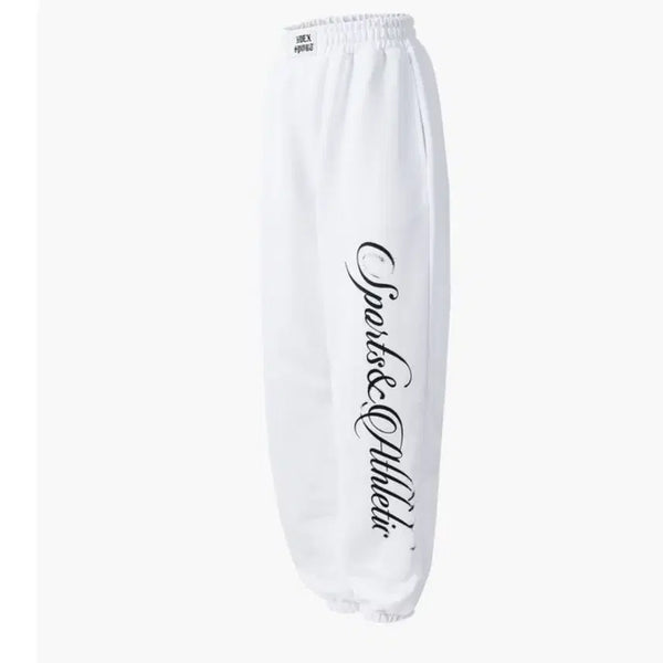 [BUNJANG] HDEX Lettering Sweatpants M New / 에이치덱스  레터링 스웻 팬츠m 새상품