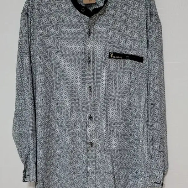 [BUNJANG] Playboy Patterned Shirt L / [새상품]플레이보이 패턴 셔츠 L (100~105)