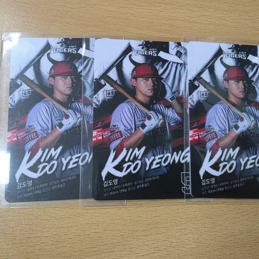 [BUNJANG] Kim Dokyeoung 2023 Photocard Bundle Set / 김도영 23년도 포카 3장 일괄