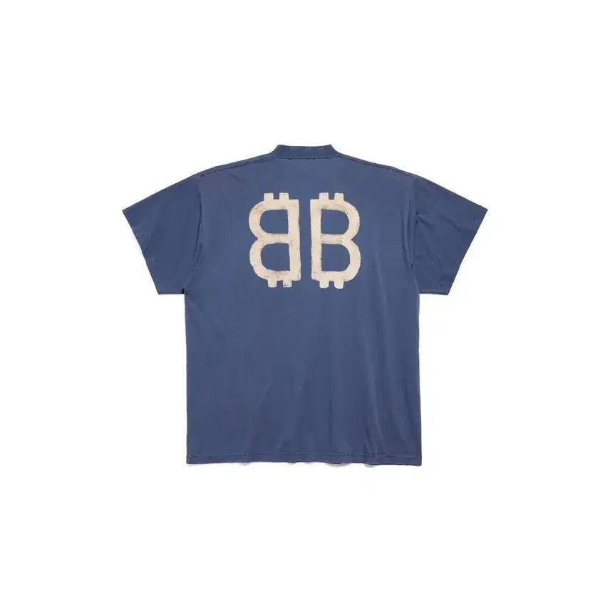 [BUNJANG] Balenciaga Crypto Short Sleeve T-Shirt Size 4 / 발렌시아가 크립토 반팔 4사이즈