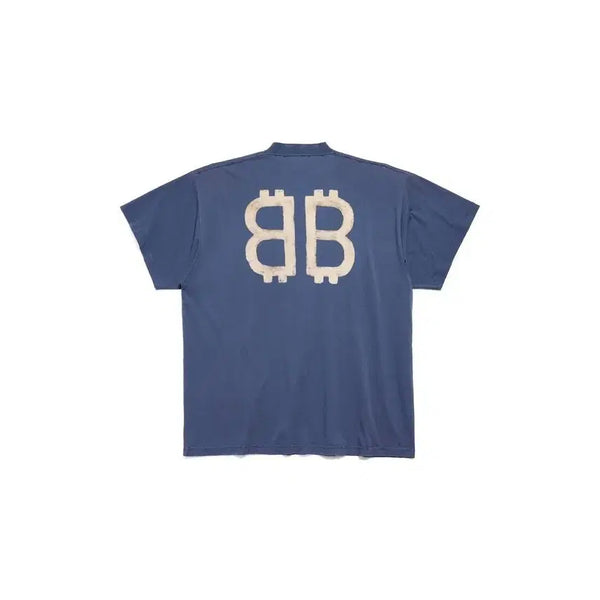 [BUNJANG] Balenciaga Crypto Short Sleeve T-Shirt Size 4 / 발렌시아가 크립토 반팔 4사이즈