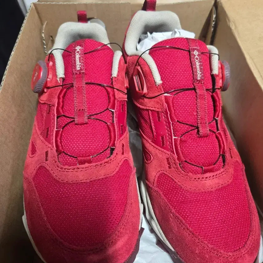 [BUNJANG] Columbia Women's Hiking Shoes Red / 컬럼비아 여성용 운동화 레드