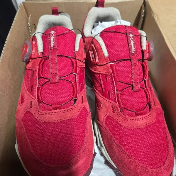 [BUNJANG] Columbia Women's Hiking Shoes Red / 컬럼비아 여성용 운동화 레드