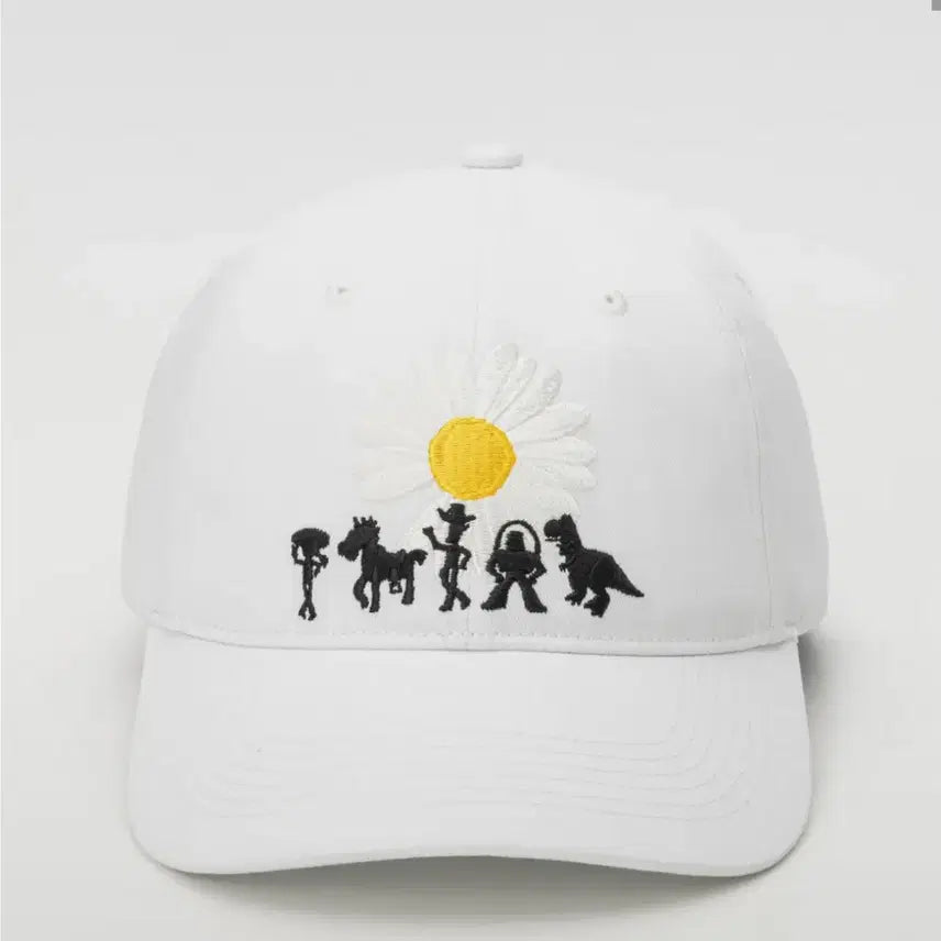 [BUNJANG] Peaceminusone x Toy Story The First Fan 01 White Cotton Baseball Cap / 피마원 토이 스토리 화이트 볼캡