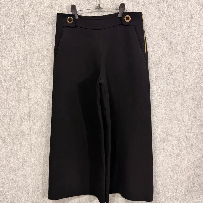 [BUNJANG] Hansem Wide-Leg Pants Black / 버드 / 한섬 와이드팬츠 67-98/ 추동
