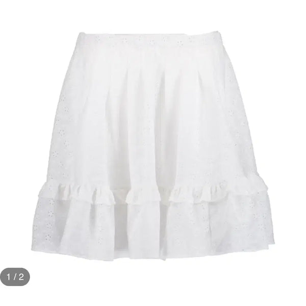 [BUNJANG] Shalom Club Dory Skirt White / 샬롬클럽 도리 스커트 화이트