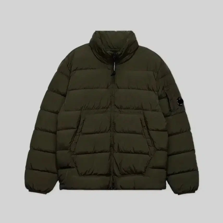 [BUNJANG] CP Company 24FW Google Lens Quilted Puffer Jacket Dark Green / CP컴퍼니 24FW 구글 렌즈 퀼팅 푸퍼 자켓 다크 그린