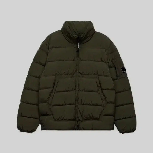 [BUNJANG] CP Company 24FW Google Lens Quilted Puffer Jacket Dark Green / CP컴퍼니 24FW 구글 렌즈 퀼팅 푸퍼 자켓 다크 그린
