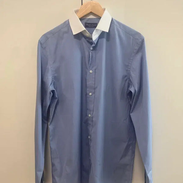 [BUNJANG] Polo Ralph Lauren Purple Label Poplin Shirt / 랄프로렌 퍼플라벨 포플린 셔츠 15/ 새상품 판매