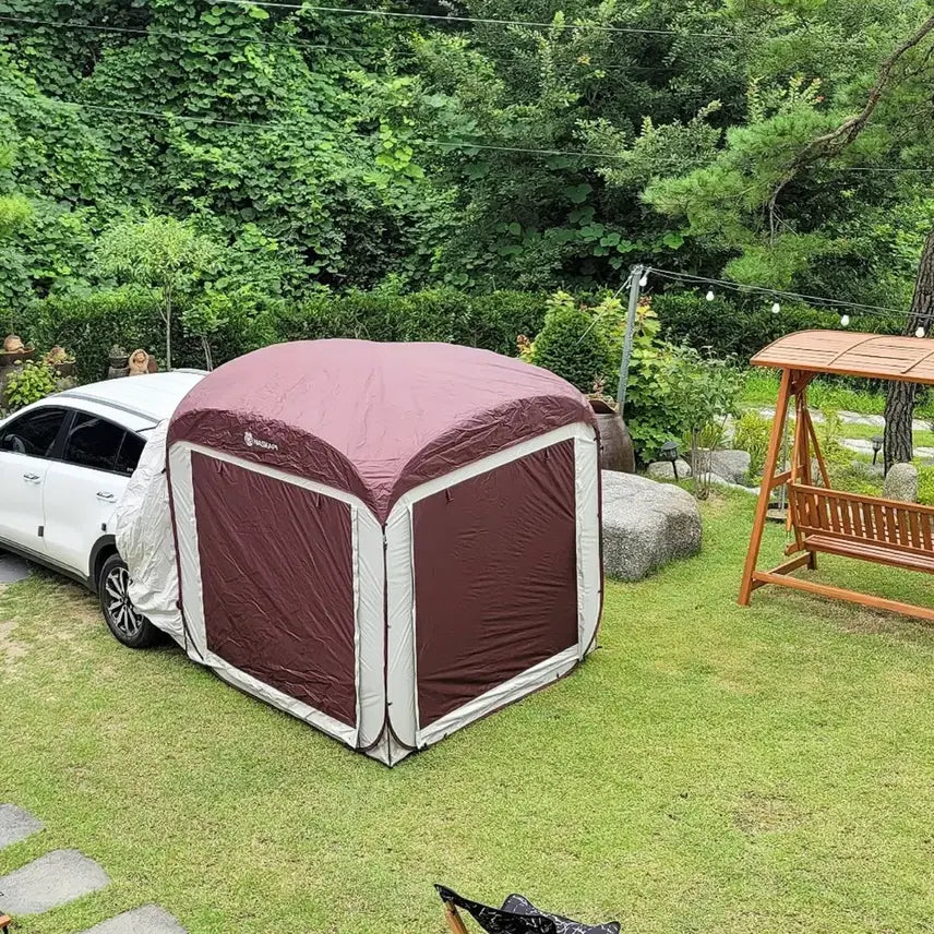 [BUNJANG] Naskapi Cube Type One-Touch Car Camping Tent / 나스카피 큐브형 원터치 차박텐트