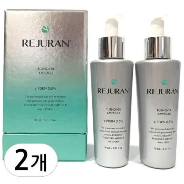 [BUNJANG] Rejuran Turnover Ampoule 30ml (Set of 2) / 리쥬란 턴오버 앰플 30ml 2개