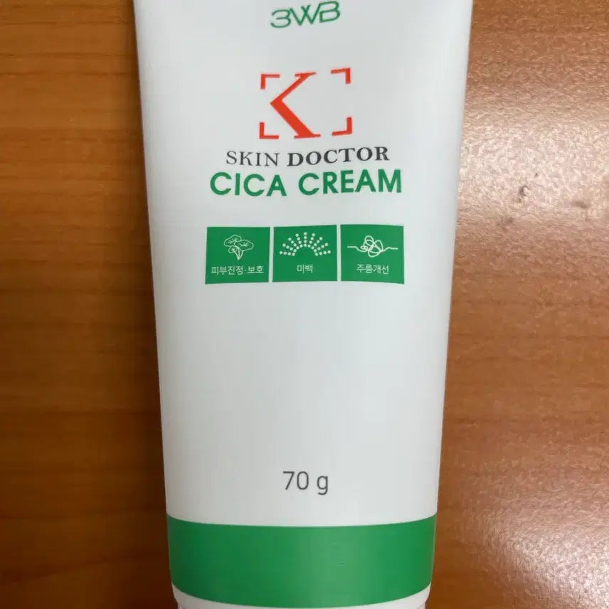[BUNJANG] 3WB K-Skindoctor Cica Cream 70g / 3WB K-스킨닥터 시카크림 70g