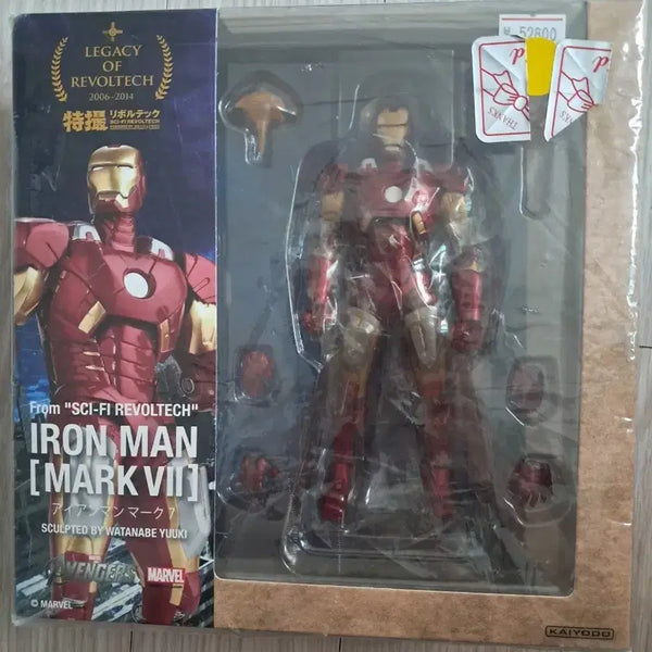 [BUNJANG] Kaiyodo Revoltech Iron Man Mark 7 Figure (New) / (새상품)카이요도 리볼텍 아이언맨 마크7 피규어