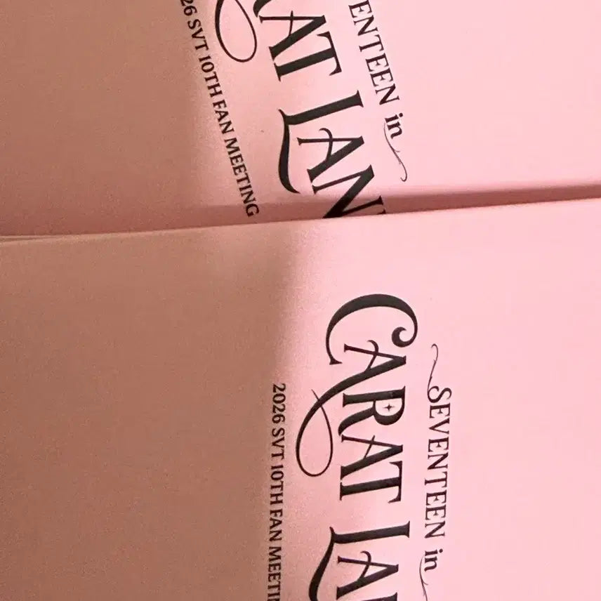 [BUNJANG] SEVENTEEN 2026 Caratland Carat Zone Photocard Holder / 새븐틴 2026 캐럿랜드 캐럿존