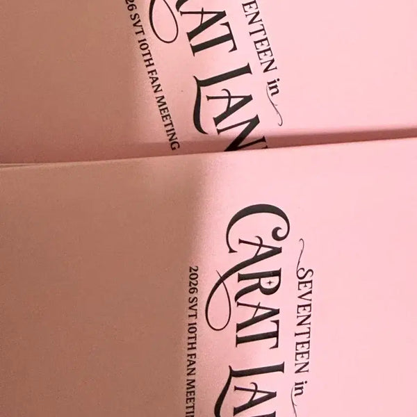 [BUNJANG] SEVENTEEN 2026 Caratland Carat Zone Photocard Holder / 새븐틴 2026 캐럿랜드 캐럿존