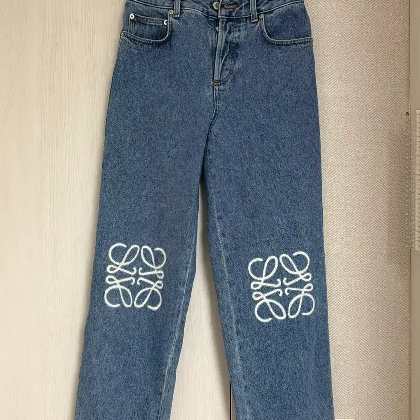 [BUNJANG] Loewe Anagram Denim Pants Size 34 / (S,34) 로에베 아나그램 데님 팬츠