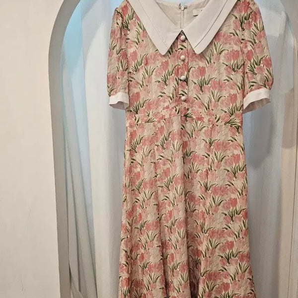 [BUNJANG] Satin One-Piece Dress / 샤틴 원피스