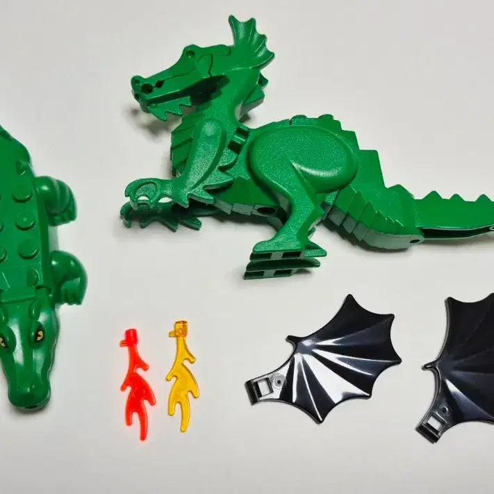 [BUNJANG] LEGO Old Dragon & New Crocodile Set / 레고 올드 드래곤 & 신규 악어