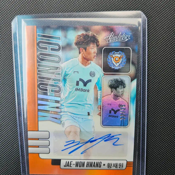 [BUNJANG] 2025 K League Absolute Daegu FC Hwang Jae Won 25 Limited Auto Card / 2025 K리그 앱솔루트 대구FC 황재원 25한정 오토 카드
